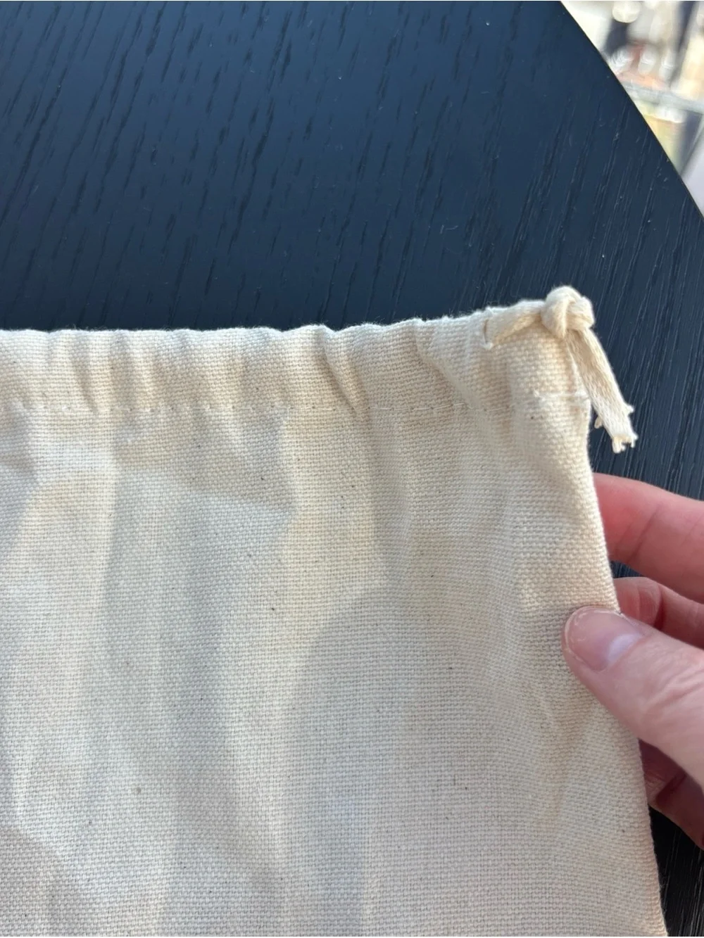 Valentino Garavani Dustbag NEW Authentic beige linen made in Italy